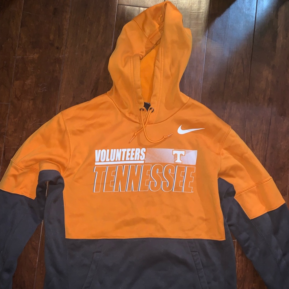 University of Tennessee hoodie orange & grey